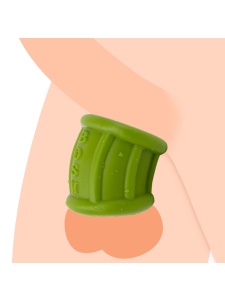Bild des Penis- und Hodenstützrings aus Silikon