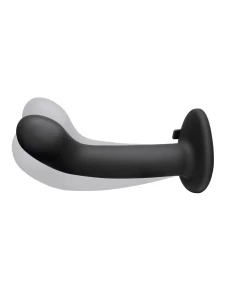 Set di dildo e imbracatura PEGASUS neri per la stimolazione del G/Spot