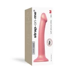 Image of the Strap-on-Me Silicone Belt Dildo from the Metallic Shine Collection in pink