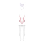 Image du Costume de lapin sexy 4 pièces Obsessive en rose