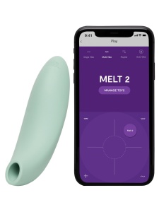 Stimulateur Clitoridien Melt 2 We-Vibe en Silicone Vert