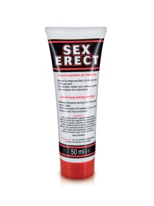 Homme utilisant la Crème Stimulante Sex Erect pour améliorer son érection