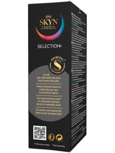 Boîte de préservatifs sans latex SKYN Selection+ de Manix