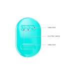 Image du Coffret Surprise Bleu avec pinces à tétons électrostimulantes et œuf vibrant