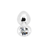 Bild von Plug Anal Stahl Motiv Diamant Größe S