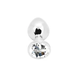 Image du Plug Anal en Acier Motif Diamant Taille S