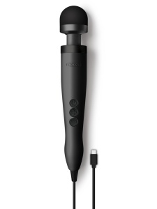 Image du Masseur Élégant 3 USB-C de DOXY, un vibromasseur noir en Silikon et ABS