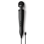 Image du Masseur Élégant 3 USB-C de DOXY, un vibromasseur noir en Silikon et ABS