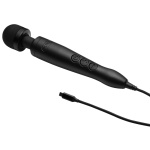 Image du Masseur Élégant 3 USB-C de DOXY, un vibromasseur noir en Silikon et ABS