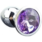 Bild von Plug Anal Stahl Motiv Diamant Größe S