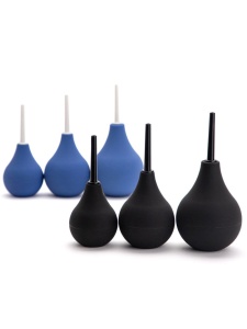 Image de la Douche Anale en noir et bleu
