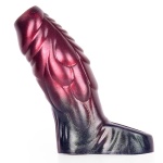 Penishülle aus Silikon Pink und Schwarz