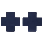 Image des Autocollants Tétons Bleus Magic Shiver