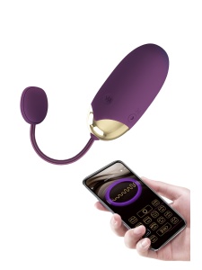 Image de l'œuf vibrant télécommandé Abner, stimulateur clitoridien et point G de la marque PRETTY LOVE