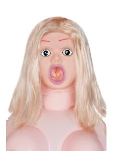 Poupée Gonflable Réaliste Pretty Blonde 3 Orifices