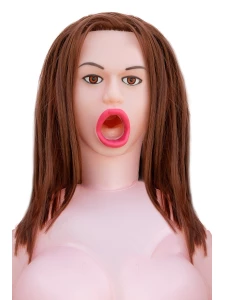 Poupée Gonflable Réaliste Rousse 3 Orifices par CANDY DOLLS
