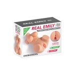 Buste masturbateur vibrant Emily par REAL BODY