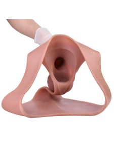 Image du Manchon de Pénis Réaliste - Sous-Vêtement E en silicone couleur chair