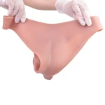 Image du Manchon de Pénis Réaliste - Sous-Vêtement E en silicone couleur chair