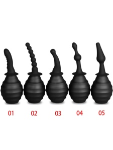 Image du Nettoyeur Anal en Silicone Hygiénique - 5 Styles
