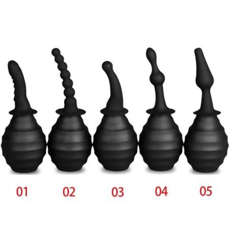 Image du Nettoyeur Anal en Silicone Hygiénique - 5 Styles
