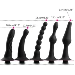 Image du Nettoyeur Anal en Silicone Hygiénique - 5 Styles