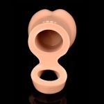 Borsa Bondage per scroto in silicone color carne