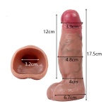 Image du Manchon de Pénis Réaliste en Silicone