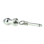 Tunnel plug in argento con nucleo rimovibile