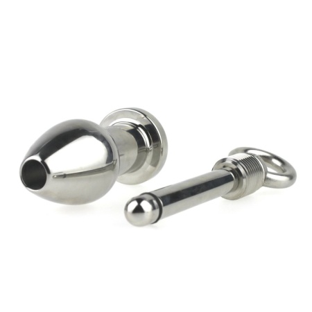Tunnel plug in argento con nucleo rimovibile