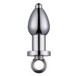 Tunnel plug in argento con nucleo rimovibile