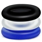 Set of 3 Flexible TPE Erection Rings