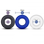 Set of 3 Flexible TPE Erection Rings