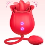 Mini vibratore stimolatore clitorideo - Twin Blossoms Licking