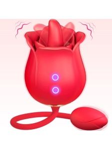 Vibromasseur Mini Stimulateur Clitoridien - Twin Blossoms Licking