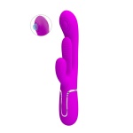 Image du Vibromasseur Rabbit 3-en-1 Shania de PRETTY LOVE
