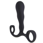 Immagine dello stimolatore prostatico X-MEN nero, ideale per la stimolazione del punto G