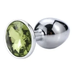 Image du Plug Anal en Acier Motif Diamant Taille S