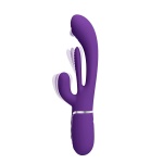 Image of Pretty Love Shania Rabbit Vibrator in Dark Purple