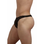 Men's Fishnet G-String aus transparenter Maschenware, sexy Dessous
