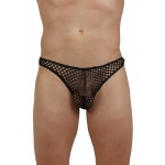 Men's Fishnet G-String aus transparenter Maschenware, sexy Dessous