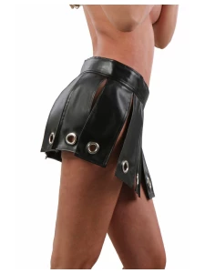 Jupe gladiatrice gladiateur avec œillets métalliques