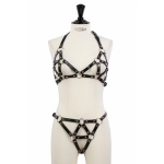 Harnais Femmes & Hommes élégant en aspect cuir