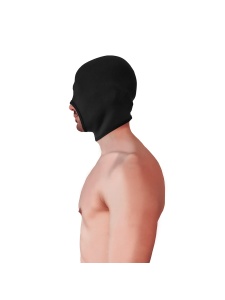 Image de la Cagoule Néoprène BRUTUS pour BDSM en noir