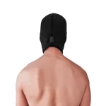 Image de la Cagoule Néoprène BRUTUS pour BDSM en noir