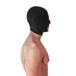 Image de la Cagoule Néoprène BRUTUS pour BDSM en noir