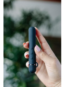 Vibromasseur Rechargeable Le Wand noir élégant