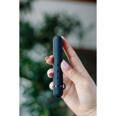 Vibromasseur Rechargeable Le Wand noir élégant