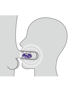 Vibratore per bocca Purple Blowjob di You2Toys