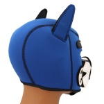 Maschera in neoprene Blue Puppy Hood di Kinky Puppy